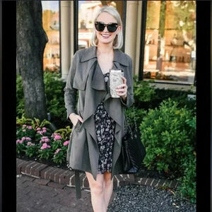 Club Monaco Trench Coat Jacket